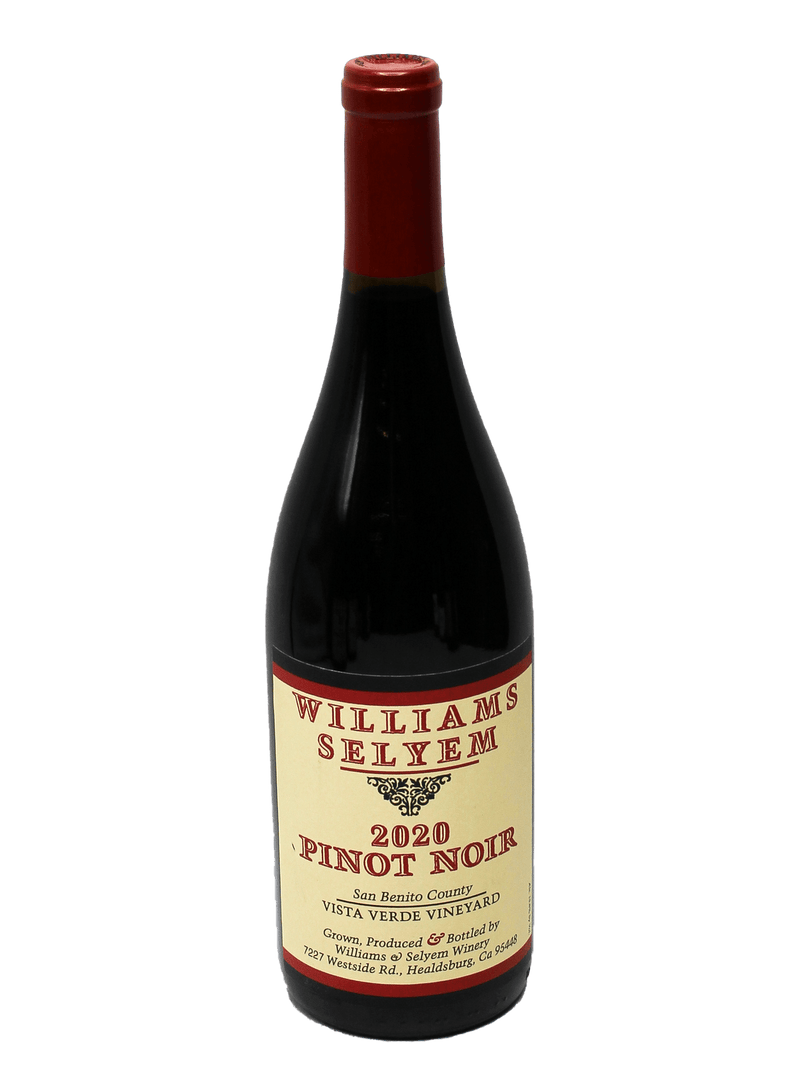 2020 Williams Selyem Vista Verde Vineyard Pinot Noir