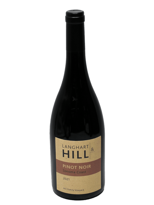 2021 Langhart & Hill Sonoma Coast Pinot Noir - Gold Medal Winner!-Bottle Barn