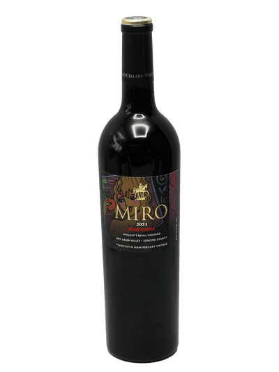 2021 Miro Cellars Wolcott-Bevill Vineyard Zinfandel