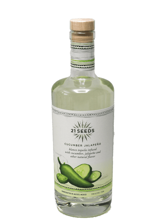 21 Seeds Cucumber Jalapeno Tequila 750ml-Bottle Barn
