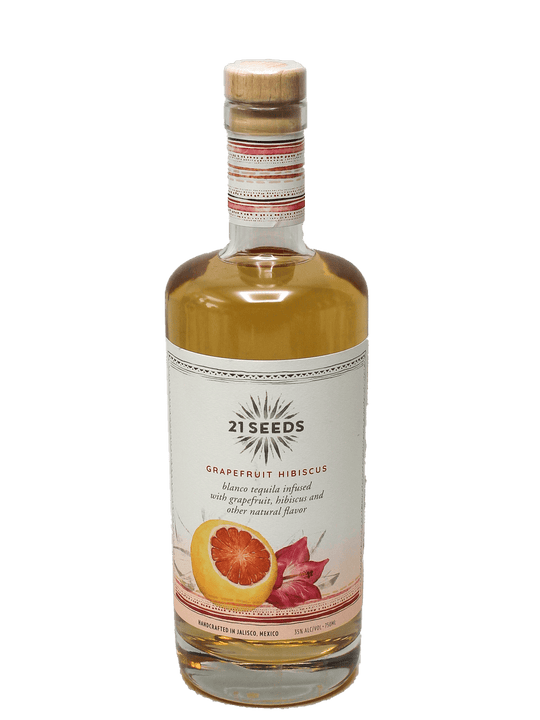 21 Seeds Grapefruit Hibiscus Tequila 750ml-Bottle Barn
