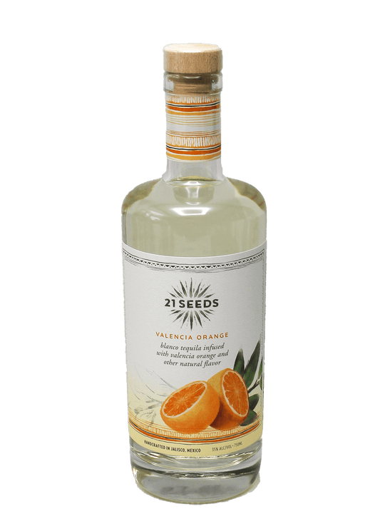 21 Seeds Valencia Orange Tequila 750ml-Bottle Barn