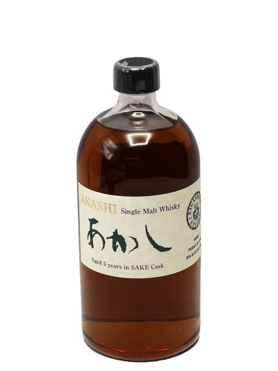 Akashi 5 Year Sake Cask Single Malt Japanese Whisky 750ml