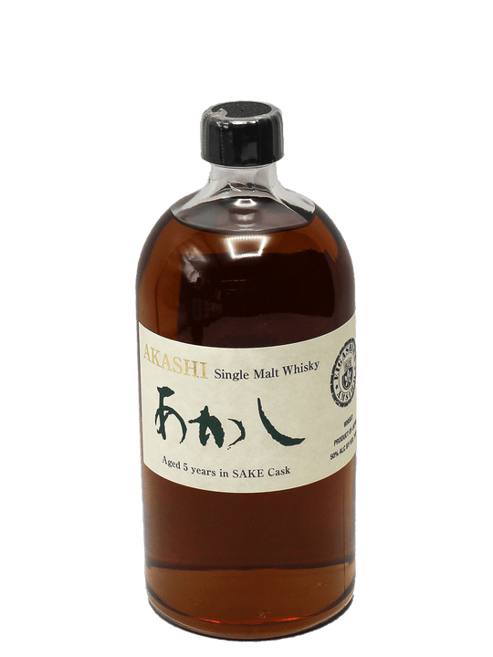 Eigashima Shuzo Akashi 5 Year Sake Cask Single Malt Japanese Whisky 750ml-Bottle Barn