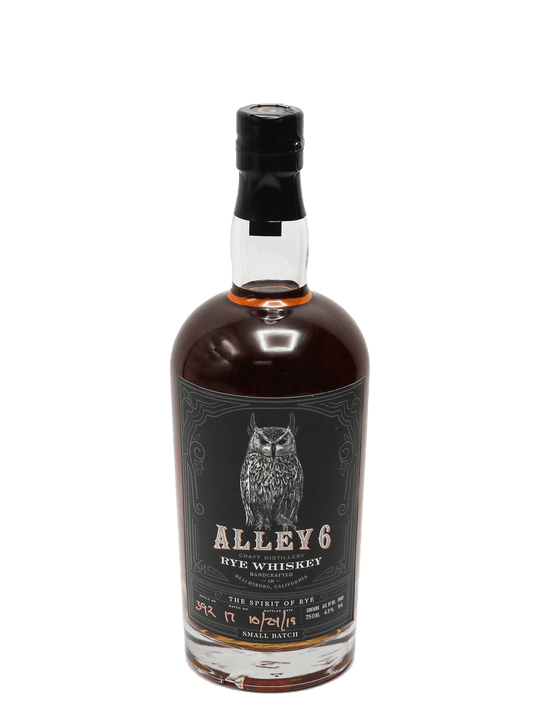 Alley 6 Rye Whiskey 750ml-Bottle Barn