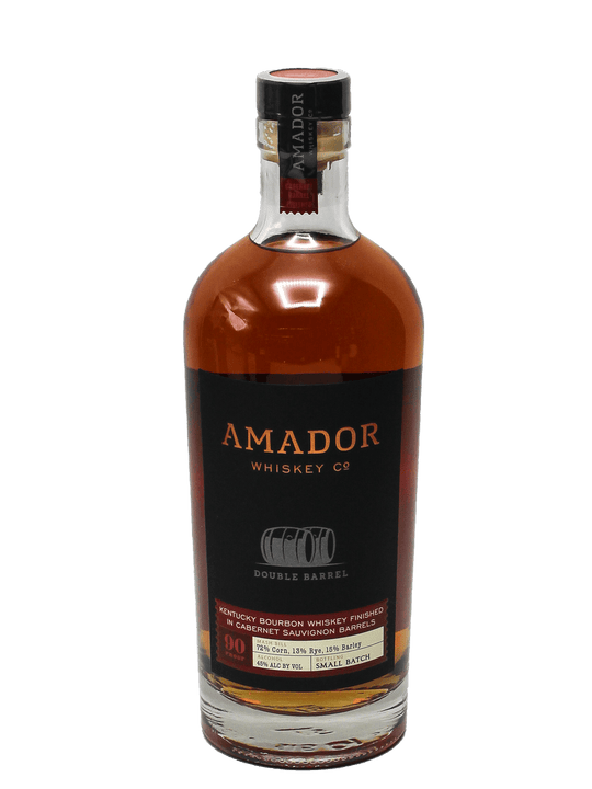 Amador Double Barrel Cabernet Finished Bourbon Whiskey 750ml-Bottle Barn