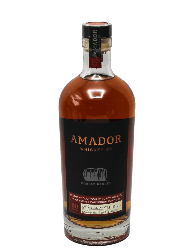 Amador Double Barrel Cabernet Sauvignon Barrel Finished Bourbon Whiskey 750ml