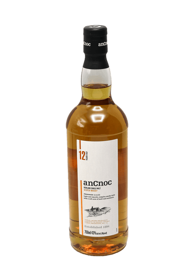 Ancnoc 12 Year Single Malt Scotch 750ml