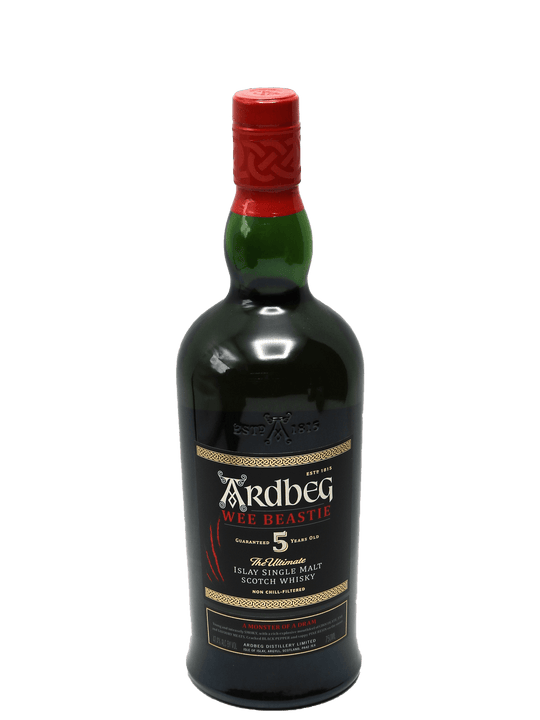 Ardbeg Wee Beastie 5 Year Single Malt Scotch 750ml-Bottle Barn