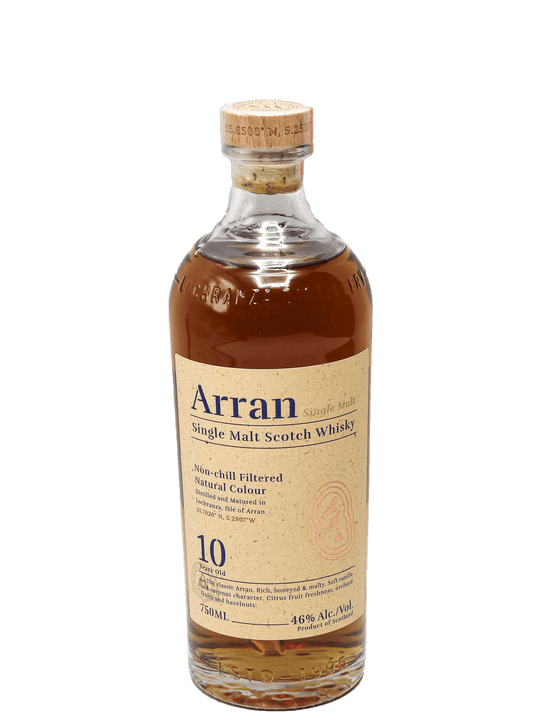 Arran Single Malt Scotch 10 Year 700ml-Bottle Barn