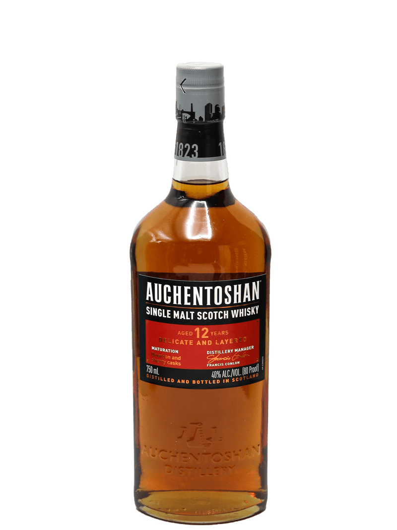 Auchentoshan 12 Year Single Malt Scotch Whisky 750ml 