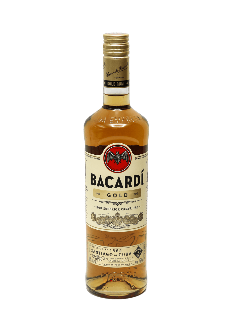 Bacardi Gold Dark Rum 750ml