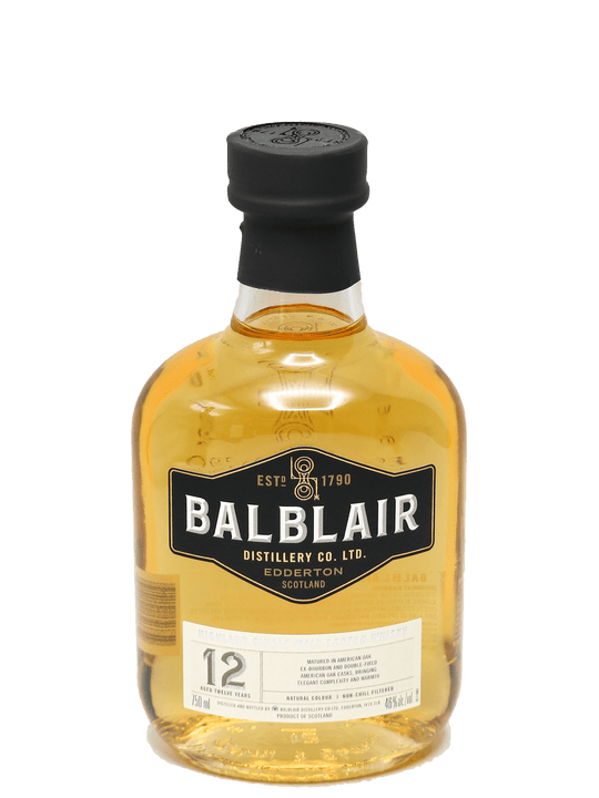 Balblair 12 Year Single Malt Scotch 750ml-Bottle Barn