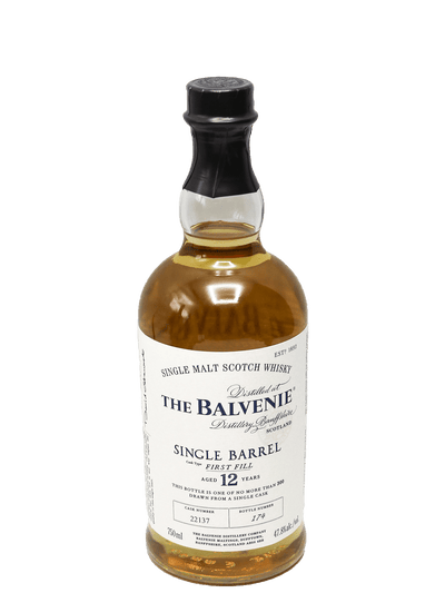 Balvenie 12 Year Single Barrel Single Malt Scotch 750ml
