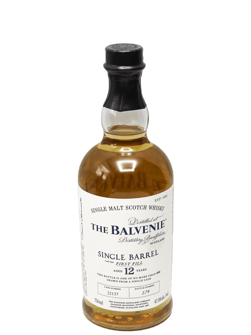 Balvenie 12 Year Single Barrel Single Malt Scotch 750ml