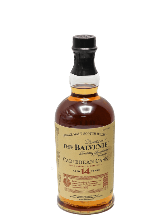 Balvenie Caribbean Cask 14 Year Single Malt Scotch 750ml-Bottle Barn
