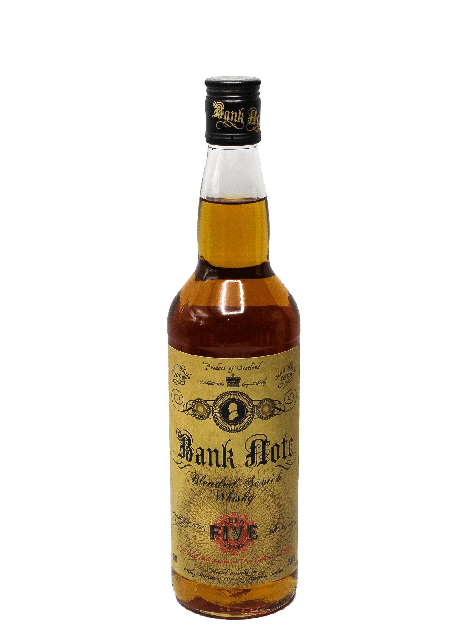 Bank Note 5 Year Blended Scotch Whisky 700ml