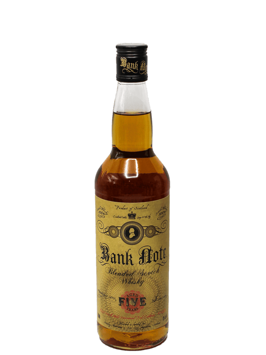 Bank Note 5 Year Blended Scotch Whisky 700ml-Bottle Barn