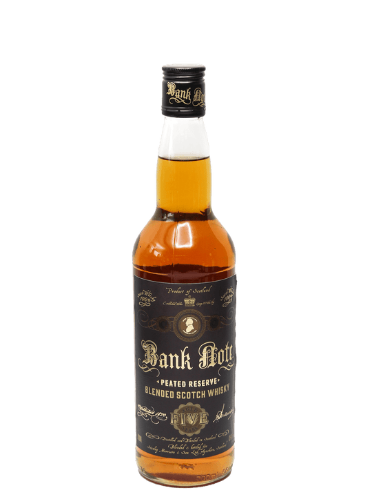 Bank Note 5 Year Peated Reserve Scotch Whisky 750ml-Bottle Barn