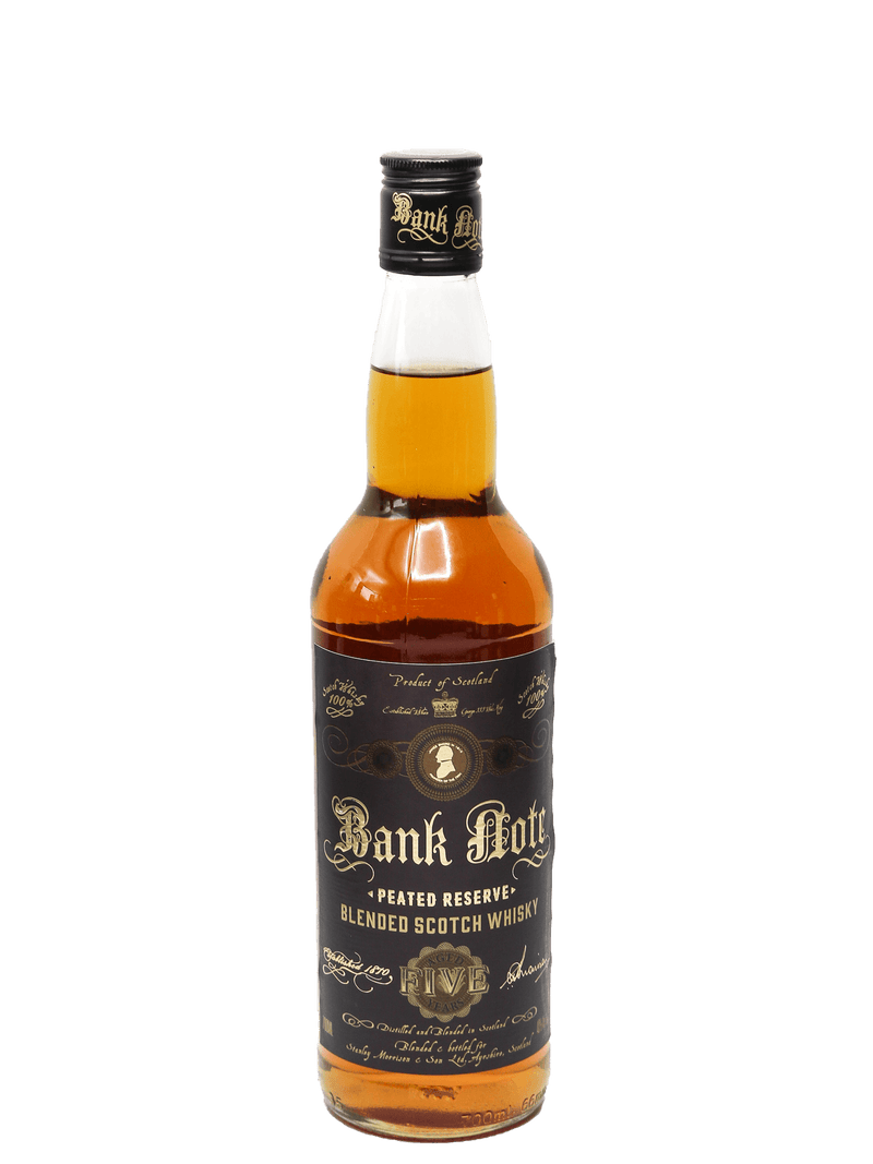 Bank Note 5 Year Peated Reserve Scotch Whisky 750ml