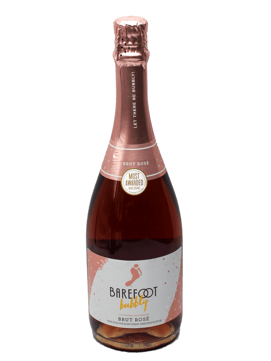 Barefoot Bubbly Brut Rose-Bottle Barn