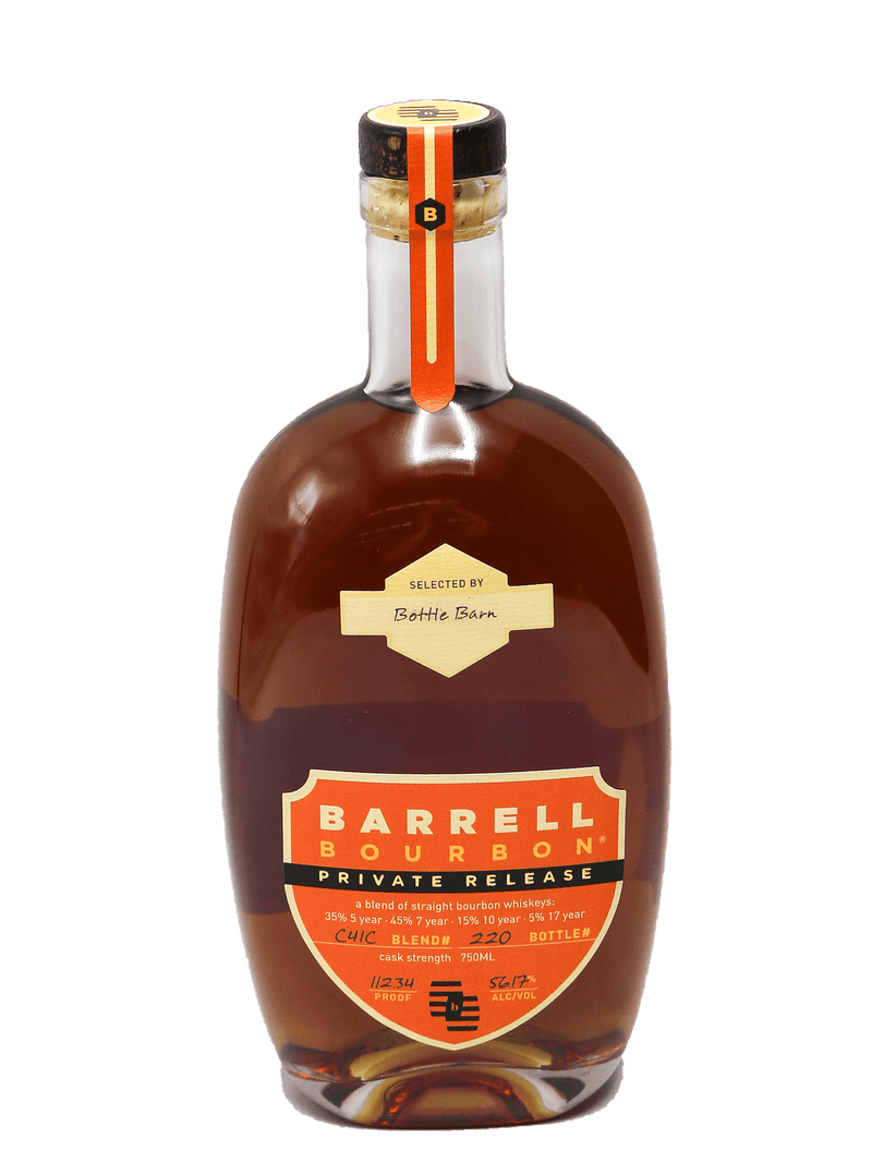 Barrell Bottle Barn Private Release Bourbon Whiskey 750ml