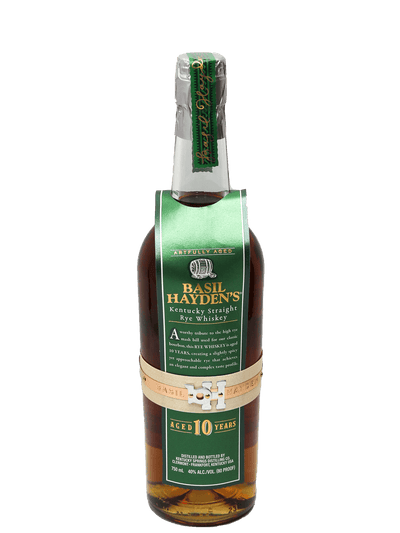 Basil Hayden's 10 Year Straight Rye Whiskey 750ml