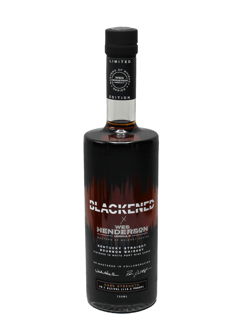 Blackened x Wes Henderson Cask Strength Bourbon Whiskey 750ml