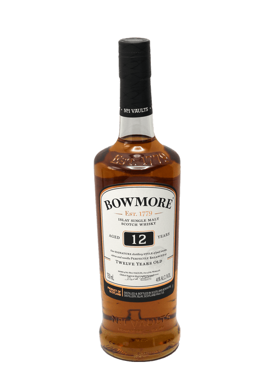 Bowmore 12 Year Single Malt Scotch 750ml-Bottle Barn