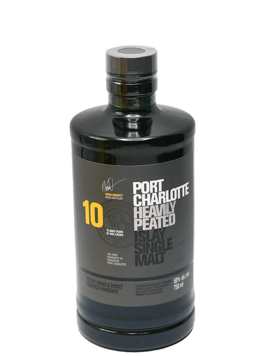 Bruichladdich Port Charlotte 10 Year Islay Single Malt Scotch 750ml-Bottle Barn