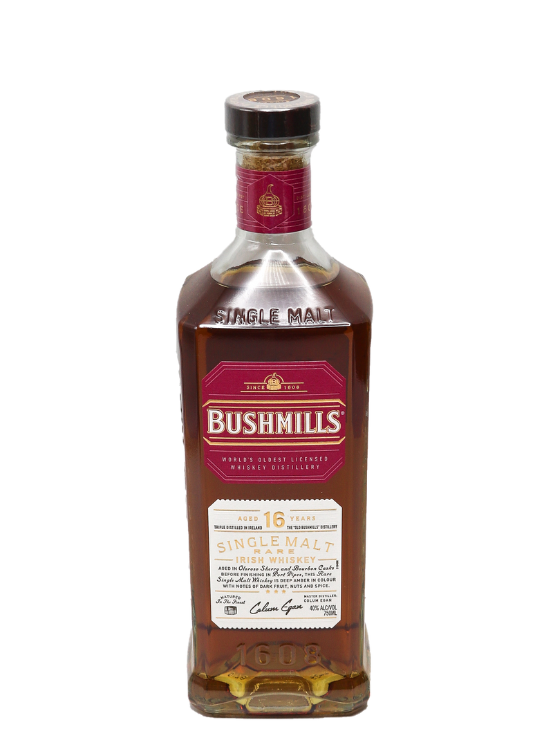 Bushmills 16 Year Irish Whiskey 750ml