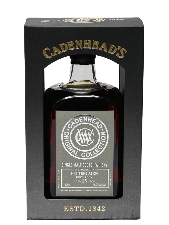 Cadenhead Fettercairn 15 Year Single Malt Scotch Whiskey 750ml-Bottle Barn