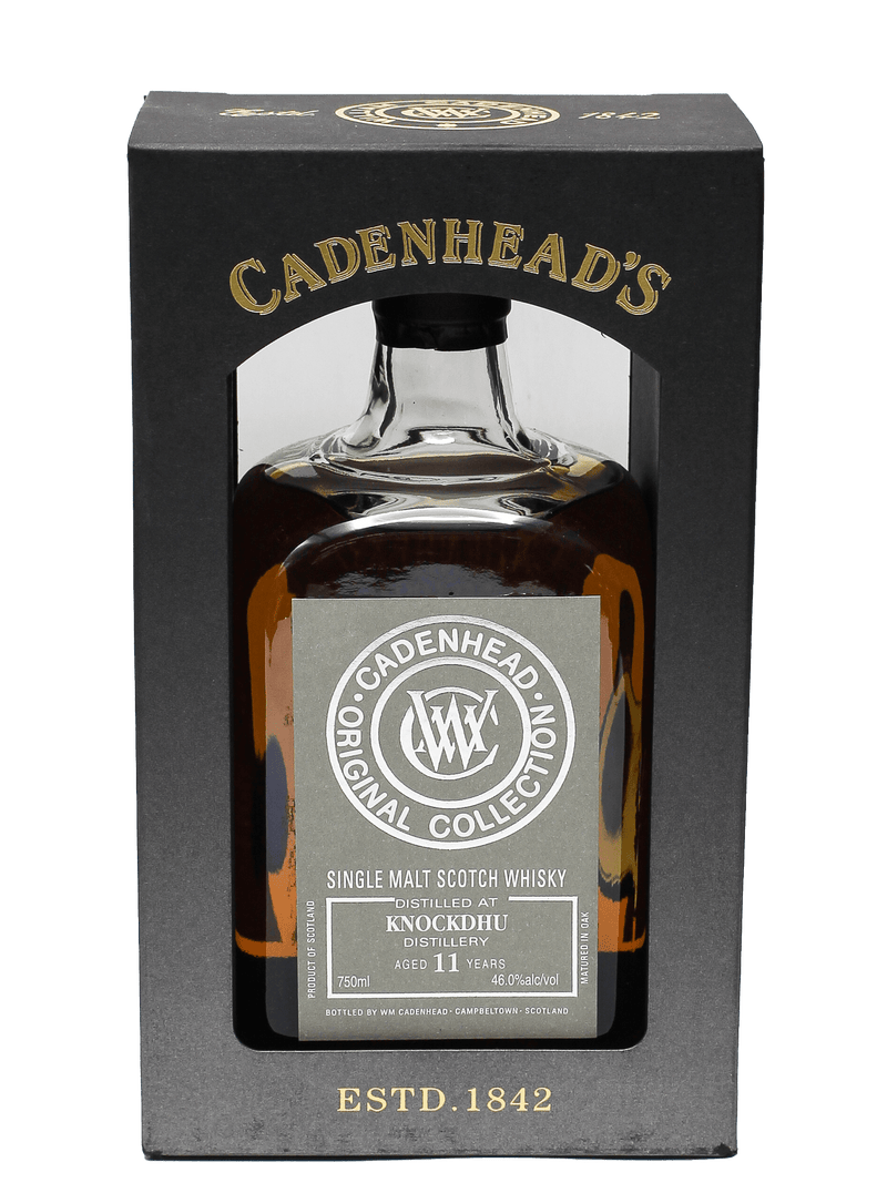 Cadenhead Knockdhu Single Malt Scotch Whisky 750ml