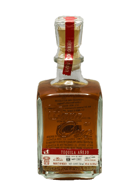 Cava De Oro Tequila Anejo 750ml-Bottle Barn