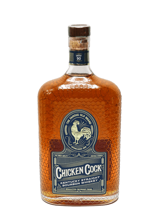 Chicken Cock Straight Bourbon Whiskey 750ml-Bottle Barn