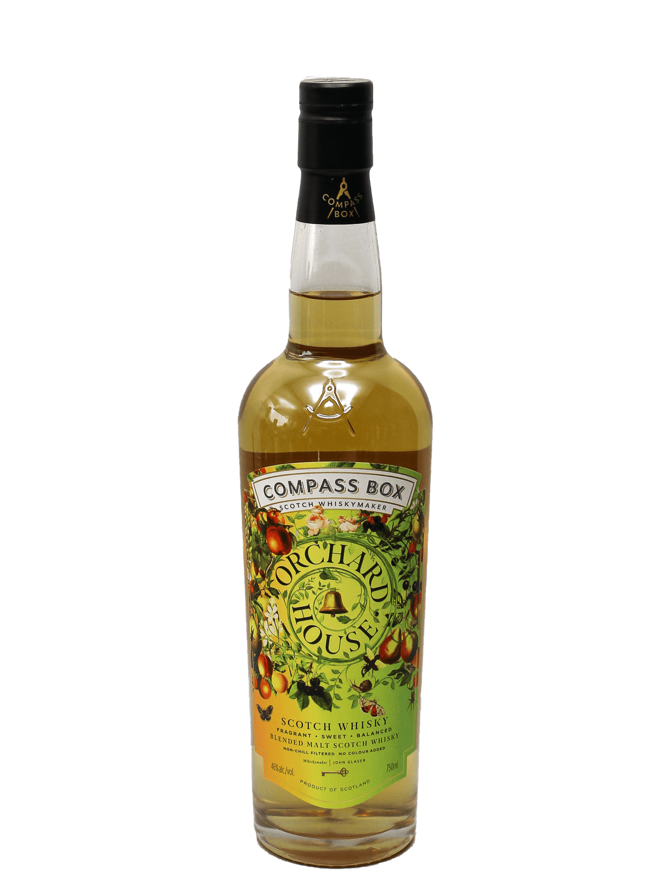 Compass Box Orchard House Blended Malt Scotch Whisky 750ml Bottle Barn