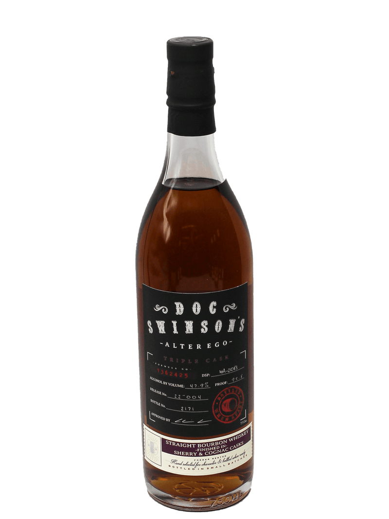 Doc Swinson Alter Ego Straight Bourbon Whiskey 750ml-Bottle Barn