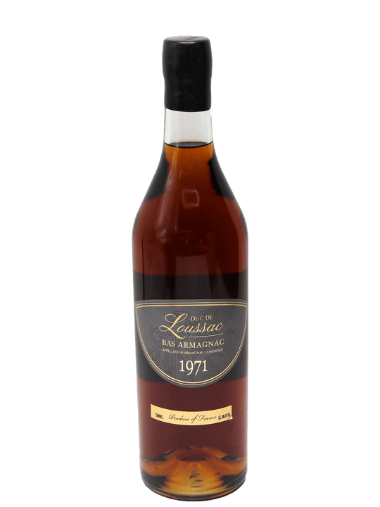 Duc De Loussac 1971 Bas Armagnac 750ml-Bottle Barn