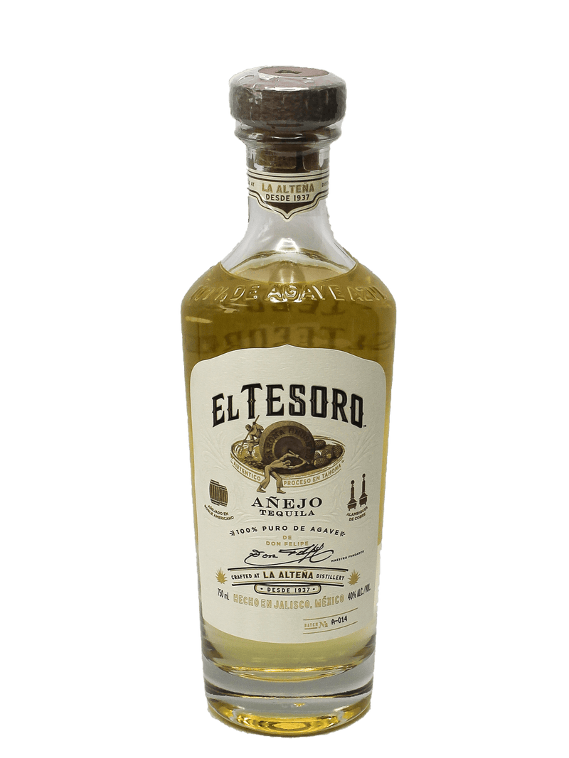 El Tesoro Anejo Tequila 750ml.png-Bottle Barn