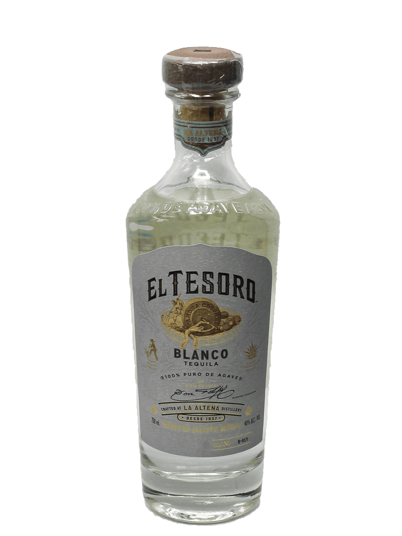 El Tesoro Blanco Tequila 750ml
