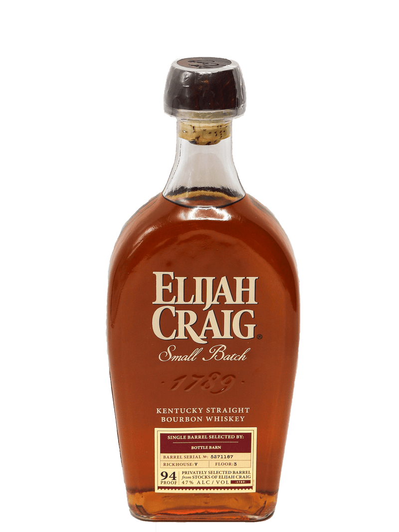Elijah Craig Bottle Barn Single Barrel Selection V3
