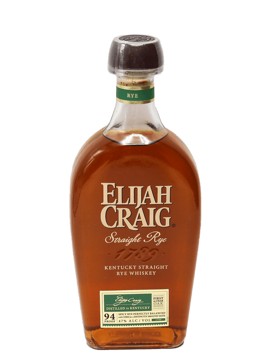 Elijah Craig Straight Rye 750ml-Bottle Barn