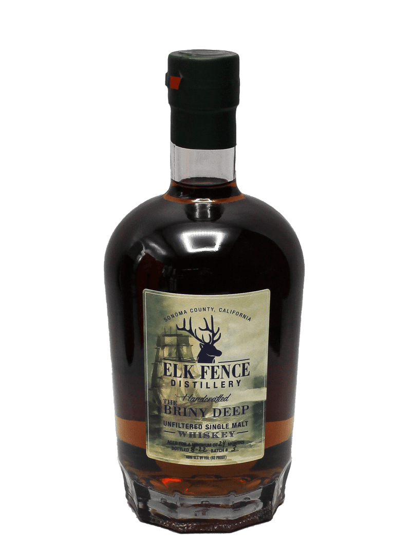 Elk Fence The Briny Deep Single Malt Whiskey 750ml-Bottle Barn