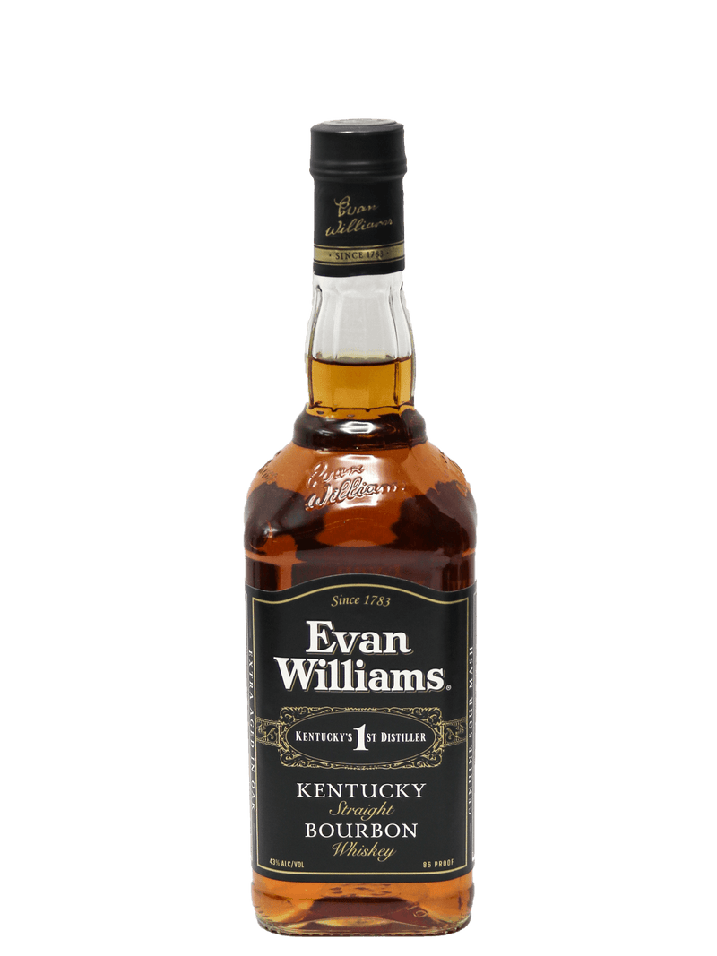 Evan Williams Straight Bourbon Whiskey 750ml 