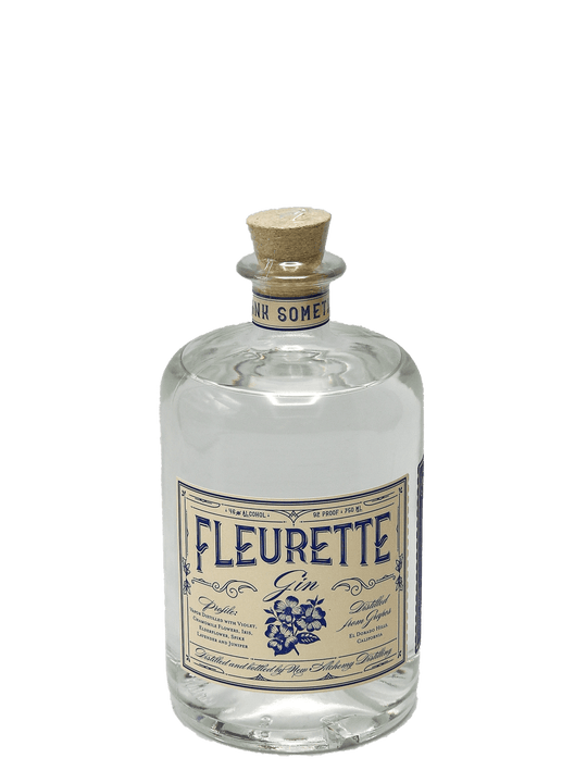 Fleurette Gin 750ml-Bottle Barn
