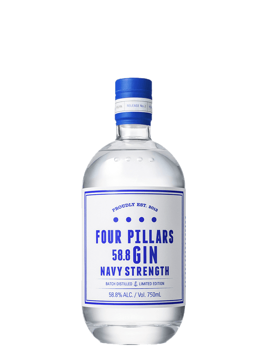 Four Pillars Navy Strength Gin 750ml-Bottle Barn