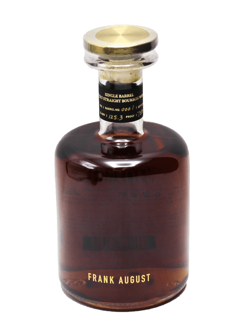 Frank August Single Barrel Kentucky Straight Bourbon Whiskey 750ml