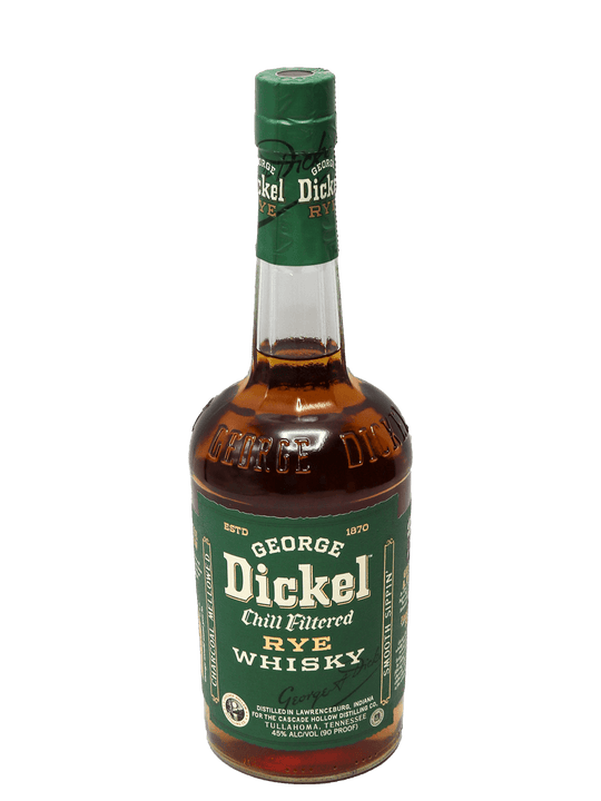 George Dickel Rye Whiskey 750ml-Bottle Barn