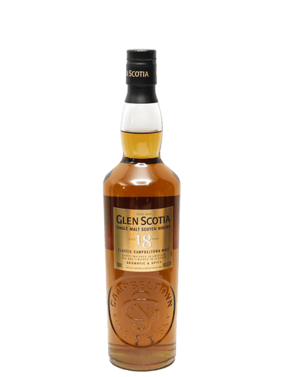 Glen Scotia 18 Year Single Malt Scotch Whisky 750ml