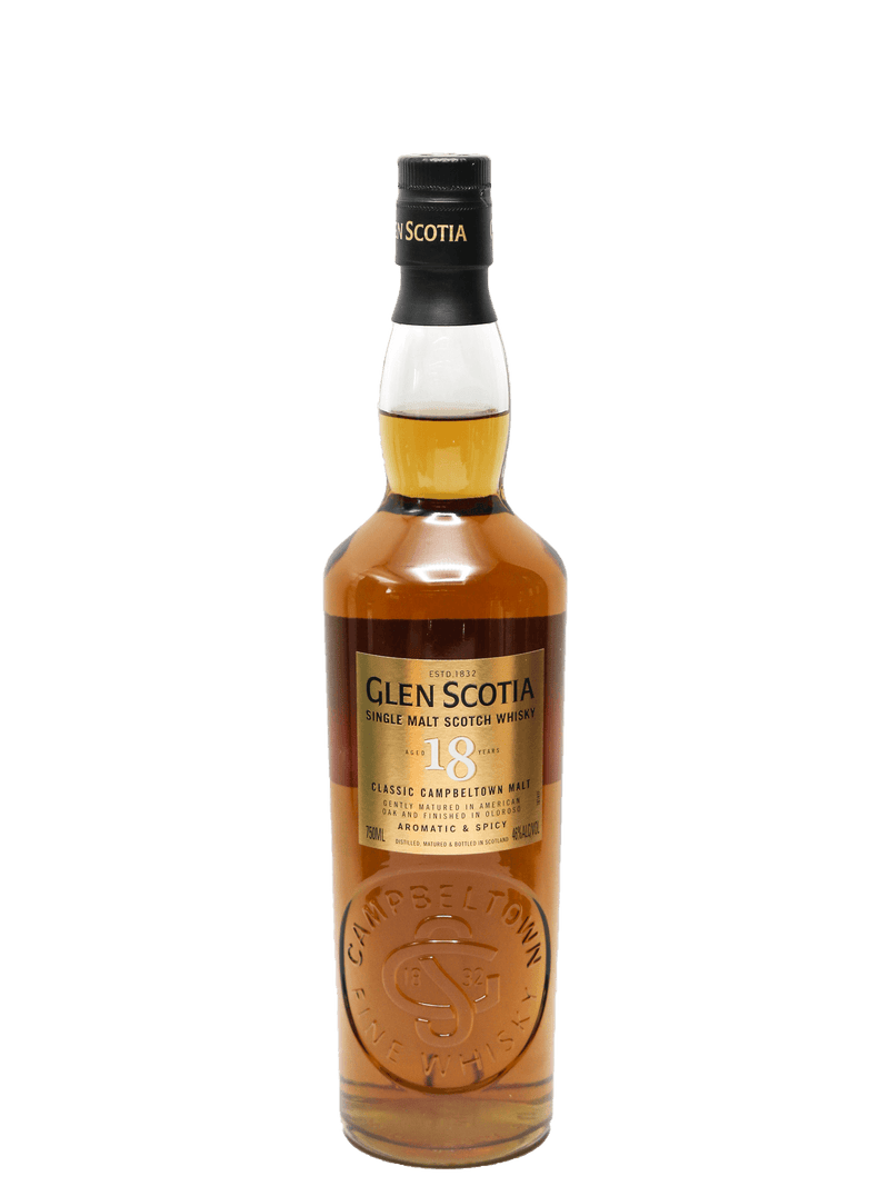 Glen Scotia 18 Year Single Malt Scotch Whisky 750ml